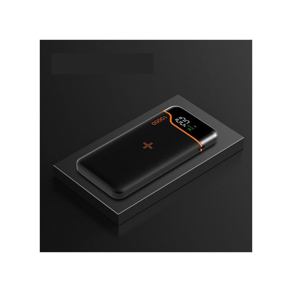 Batterie Externe 20000mAh : Charge Rapide & Sans Fil - Black / Charge rapide 10000mAh | Lazetech Store