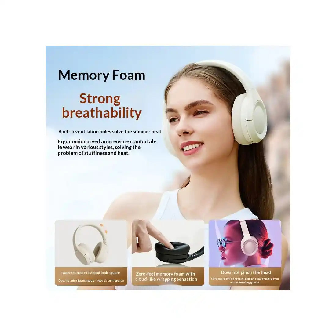 Casque Bluetooth Over-Ear - Réduction de Bruit Active et Longue Autonomie -  | Lazetech Store