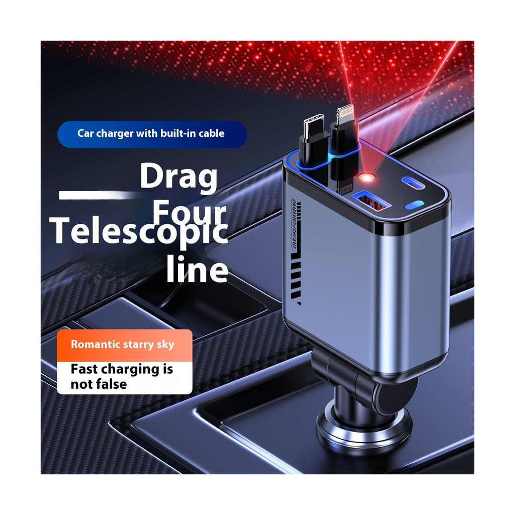 Chargeur Multi-Ports : Rechargez Tout en Une Fois - Gray 120W | Lazetech Store