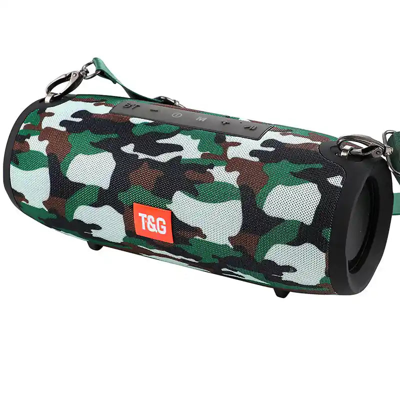 Enceinte Bluetooth Portable 10W - Waterproof et Basses Puissantes - Camouflage GT118 | Lazetech Store
