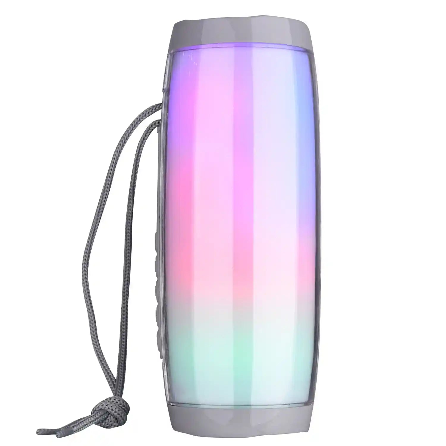 Enceinte Bluetooth Portable 10W - Waterproof et Basses Puissantes - Grey LED | Lazetech Store