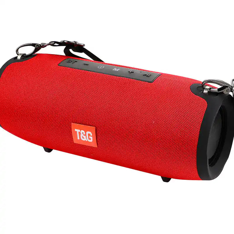 Enceinte Bluetooth Portable 10W - Waterproof et Basses Puissantes - Red GT118 | Lazetech Store