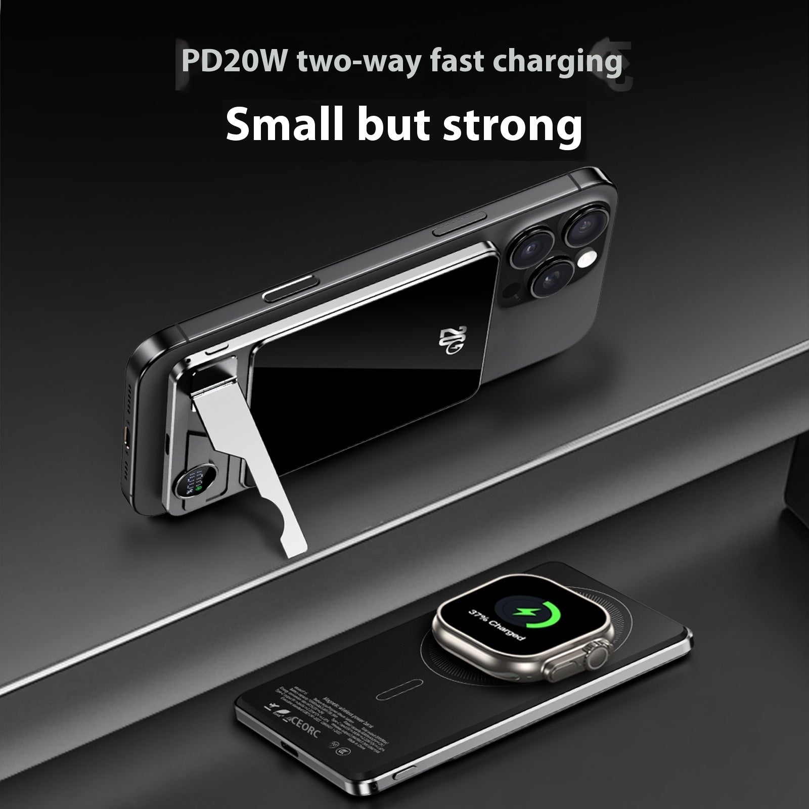 Power Bank Magnétique Sans Fil Ultra-Fin – Compatible MagSafe -  | Lazetech Store