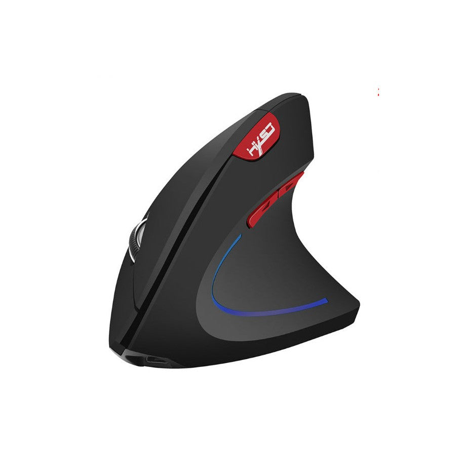 Souris Ergonomique Verticale Sans Fil - Bluetooth 2.4G Rechargeable USB - Black | Lazetech Store