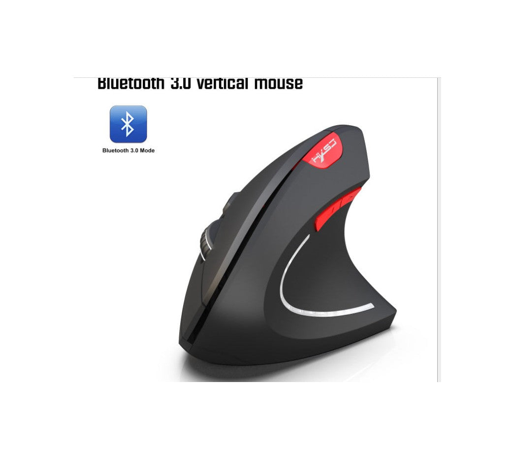 Souris Ergonomique Verticale Sans Fil - Bluetooth 2.4G Rechargeable USB - Black Bluetooth | Lazetech Store
