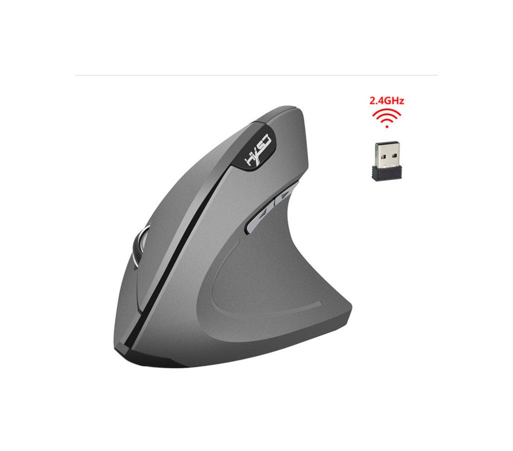 Souris Ergonomique Verticale Sans Fil - Bluetooth 2.4G Rechargeable USB - Silver Bluetooth | Lazetech Store