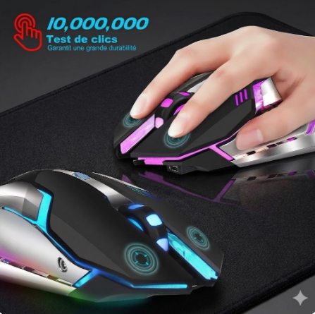 Souris Gaming Sans Fil - Portée 10 Mètres -  | Lazetech Store