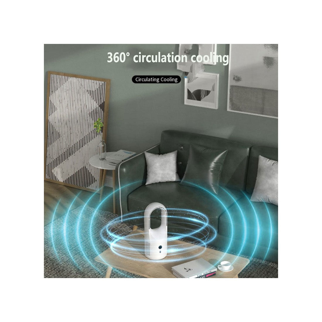 Ventilateur USB Sans Lames : Sécurisé & Silencieux -  | Lazetech Store