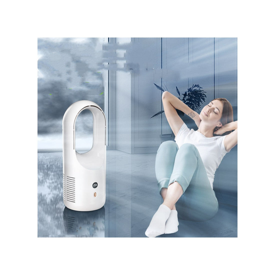 Ventilateur USB Sans Lames : Sécurisé & Silencieux -  | Lazetech Store